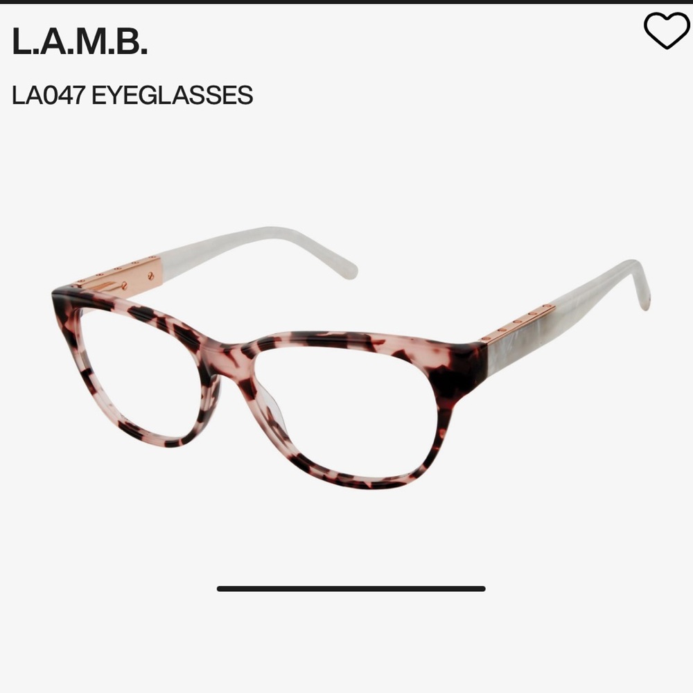 L.A.M.B. Glasses Tortoise Shell Frames, LA047